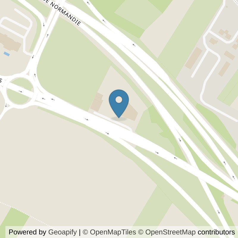 Map: location of Basic-Fit Orgeval Route de Quarante Sous 24/7 in Orgeval