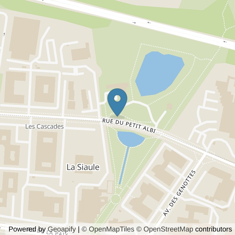 Map: location of Basic-Fit Osny Rue du Petit Albi 24/7 in Osny