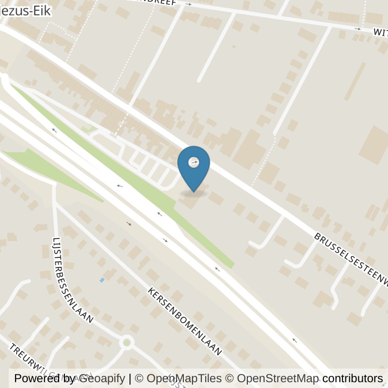 Map: location of Basic-Fit Overijse Brusselsesteenweg 24/7 in Overijse