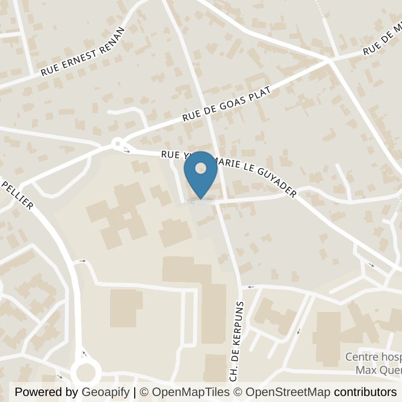 Map: location of Basic-Fit Paimpol Chemin de Kerpuns in Paimpol