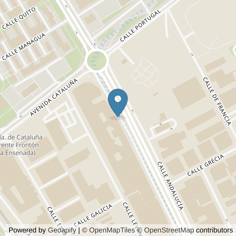Map: location of Basic-Fit Calle Andalucía 6 Palencia in Palencia