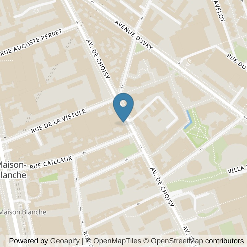 Map: location of Basic-Fit Paris Avenue de Choisy in Paris