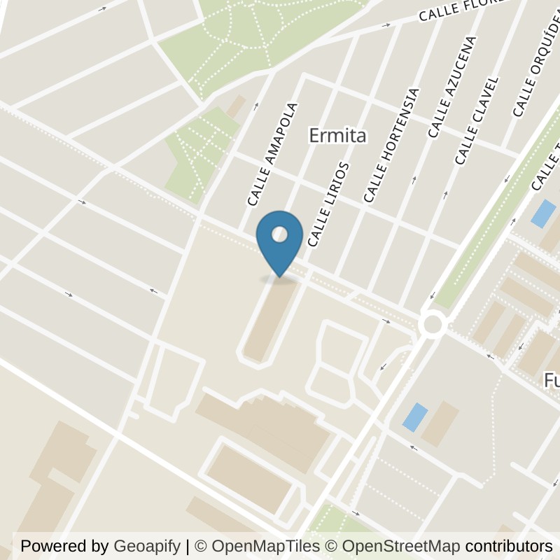 Map: location of Basic-Fit Calle María Zambrano Parla in Parla