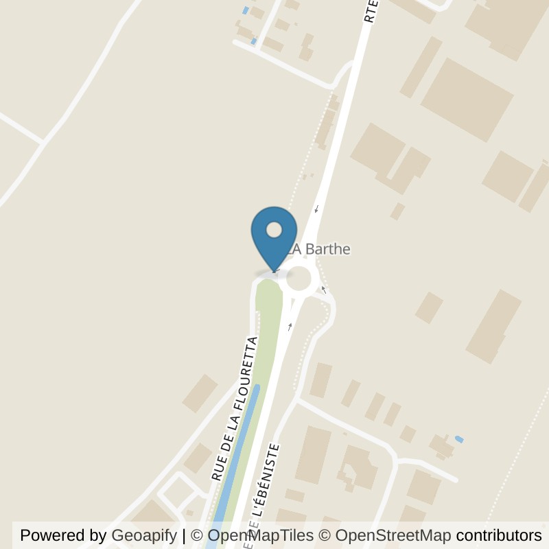 Map: location of Basic-Fit Paulhan Rue La Flouretta in Paulhan