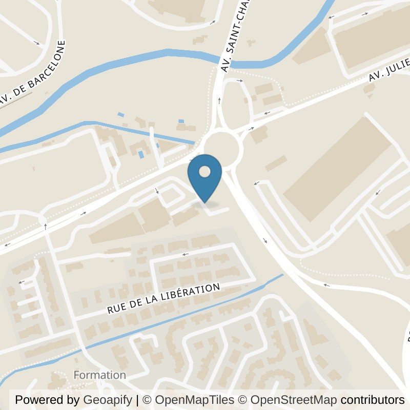 Map: location of Basic-Fit Perpignan Avenue Julien Panchot 3429 in Perpignan