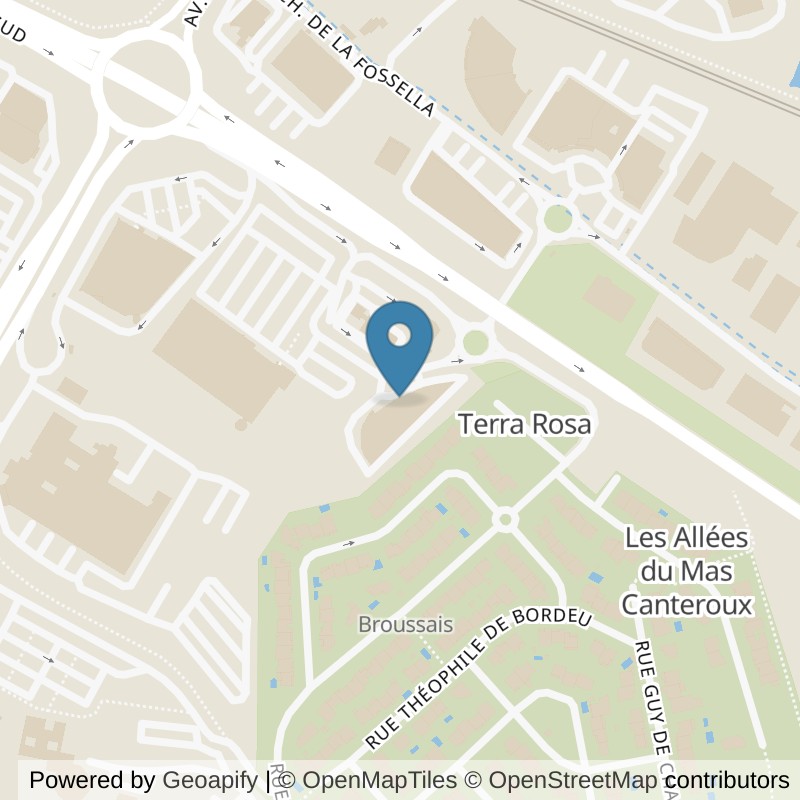 Map: location of Basic-Fit Perpignan Rue du Docteur Georges Baillat in Perpignan