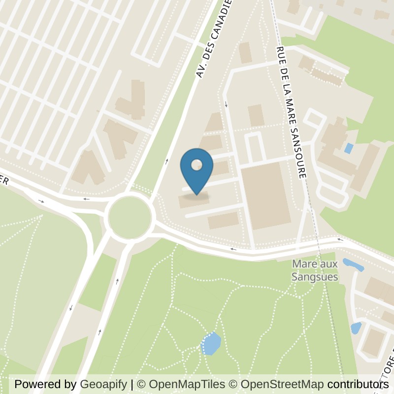 Map: location of Basic-Fit Petit-Couronne rue de la Mare Sansoure in Petit-Couronne
