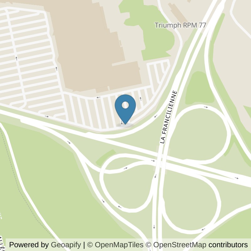 Map: location of Basic-Fit Pontault-Combault Route Nationale 4 24/7 in Pontault-Combault