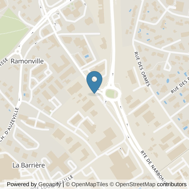 Map: location of Basic-Fit Ramonville-Saint-Agne Avenue des Crêtes in Ramonville-Saint-Agne