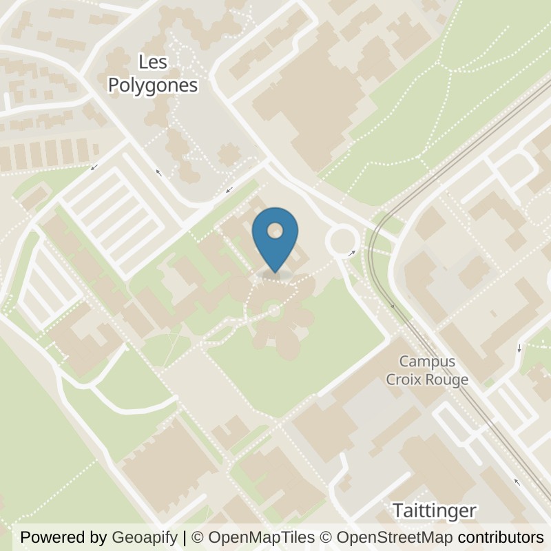Map: location of Basic-Fit Reims Rue Pierre Taittinger Ladies in Reims