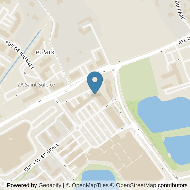 Map: location of Basic-Fit Rennes Centre Commercial des Longs Champs 24/7 in Rennes