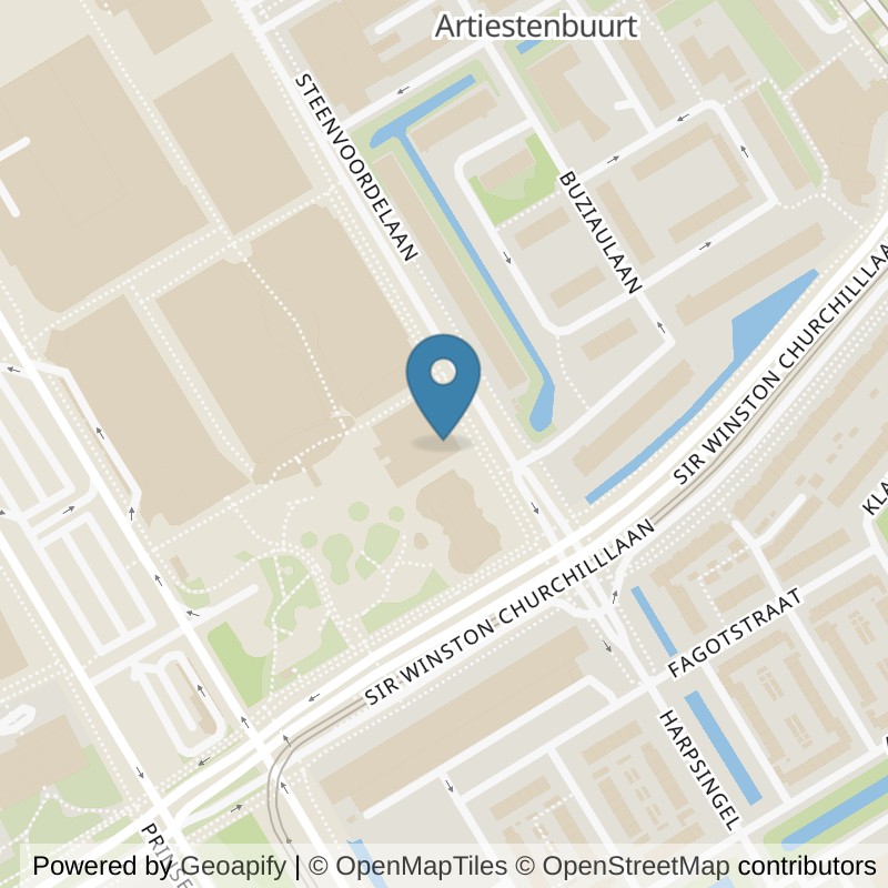 Map: location of Basic-Fit Rijswijk Bogaardplein 24/7 in Rijswijk