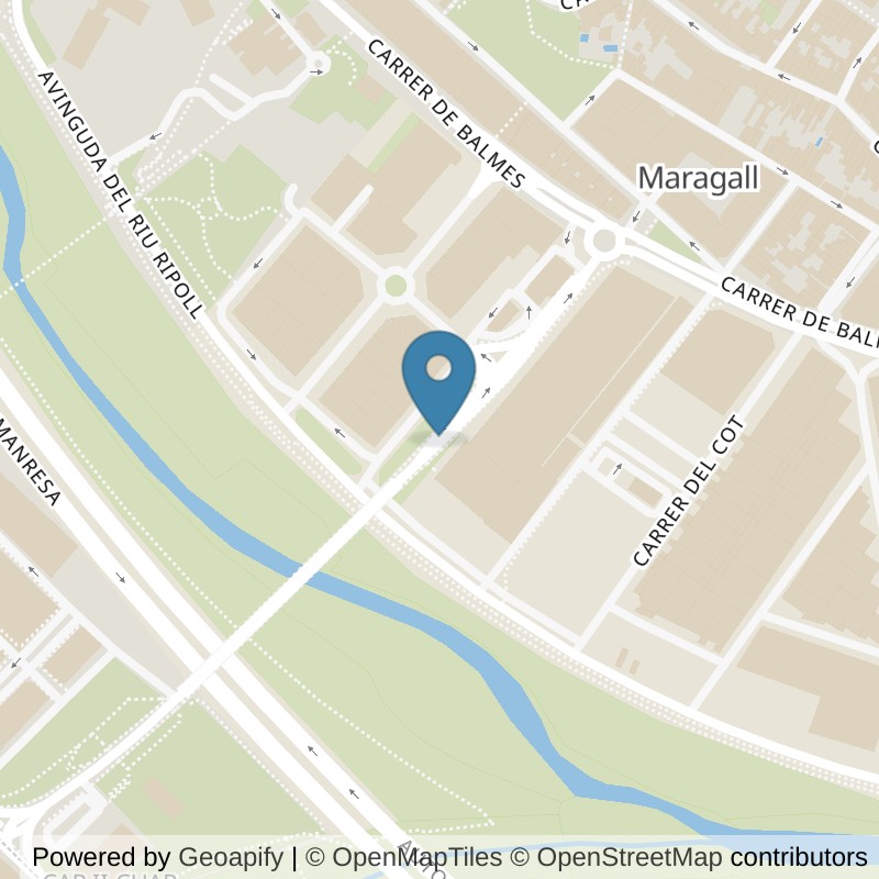 Map: location of Basic-Fit C/ Tarragona 18-24 Ripollet in Ripollet