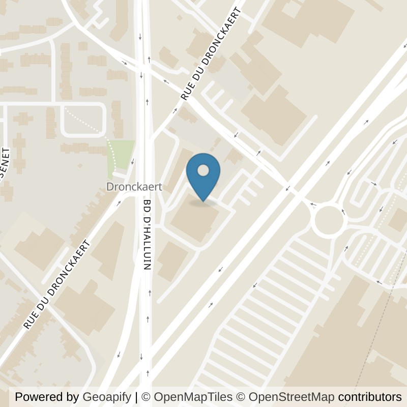 Map: location of Basic-Fit Roncq Rue Henri Barbusse 24/7 in Roncq
