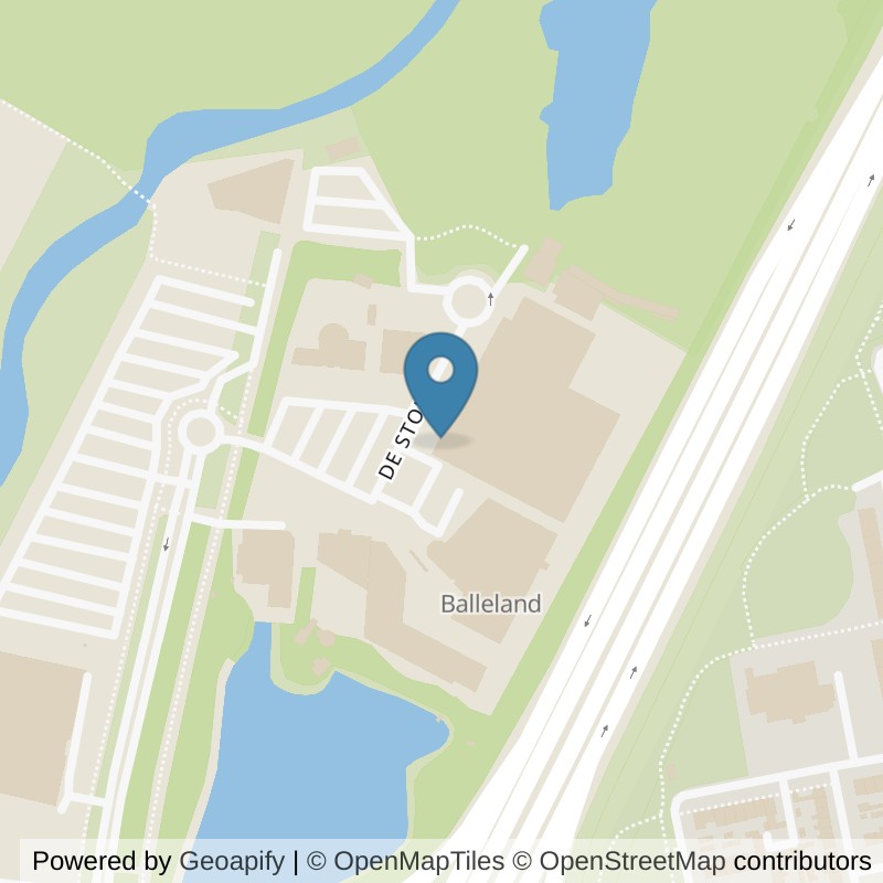 Map: location of Basic-Fit Roosendaal De Stok in Roosendaal