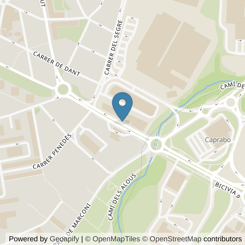 Map: location of Basic-Fit Sant Cugat 24/7 Rubi in Rubi