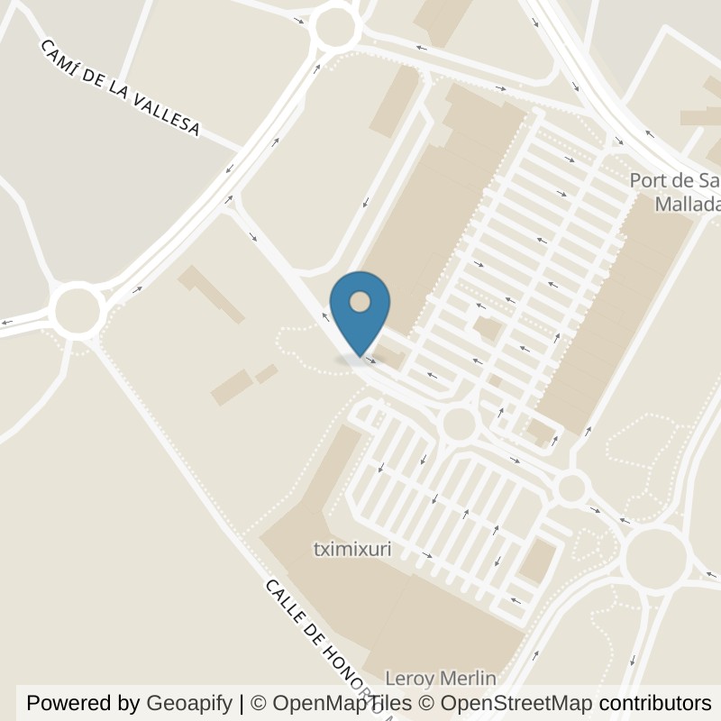 Map: location of Basic-Fit Vidanova Sagunto in Sagunto