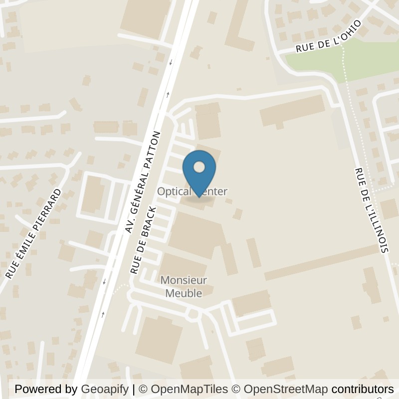 Map: location of Basic-Fit Saint-Avold Espace Patton, 9 Rue de Brack in Saint-Avold