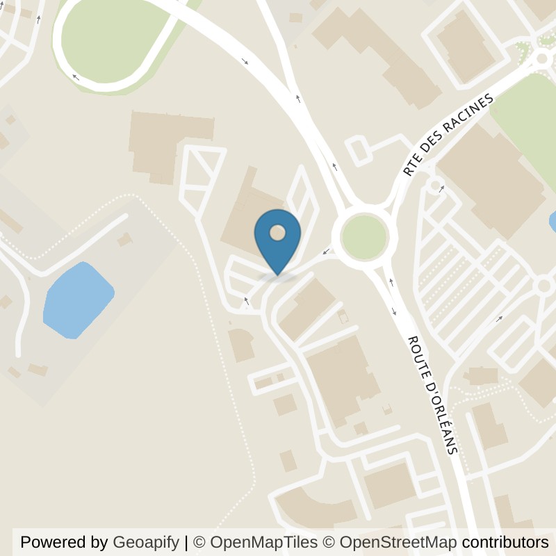 Map: location of Basic-Fit Saint-Doulchard Rue des Creuzettes in Saint-Doulchard