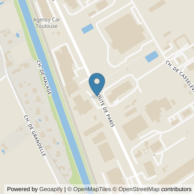 Map: location of Basic-Fit Saint-Jory Route de Paris in Saint-Jory