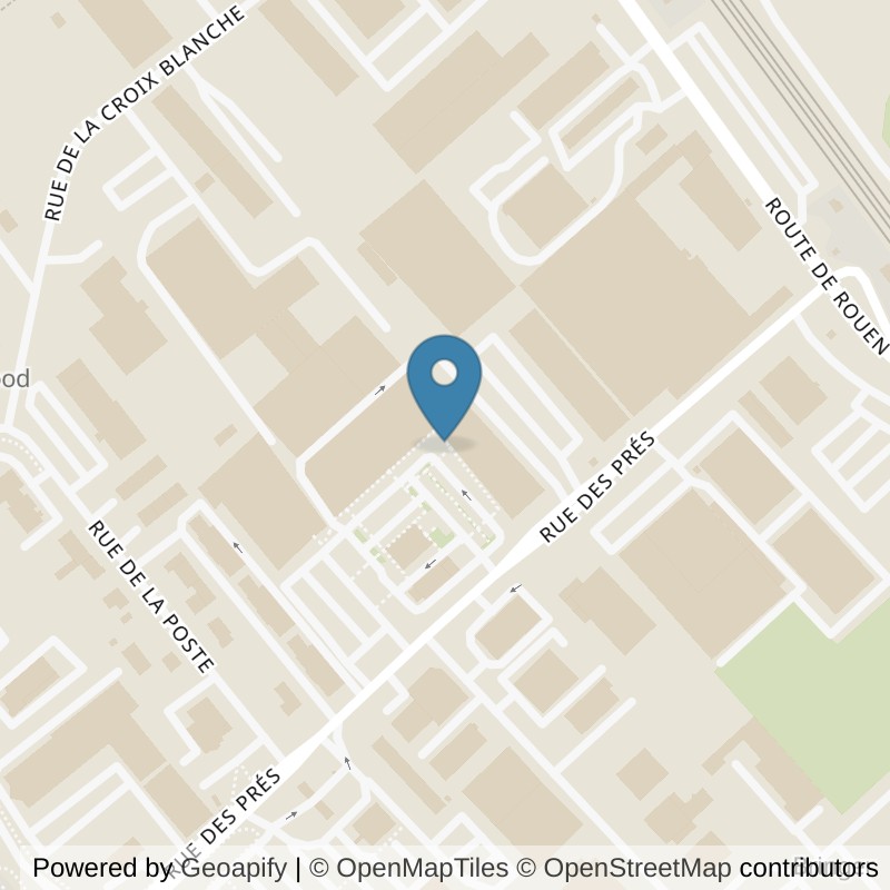 Map: location of Basic-Fit Saint-Marcel Rue des Prés 24/7 in Saint-Marcel