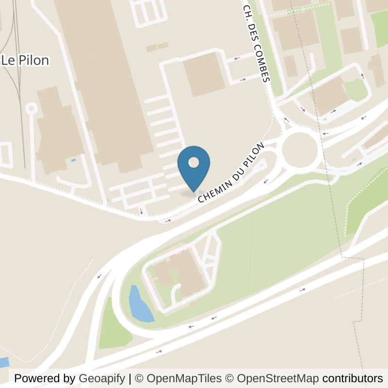 Map: location of Basic-Fit Saint-Maurice-de-Beynost Chemin du Pilon in Saint-Maurice-de-Beynost
