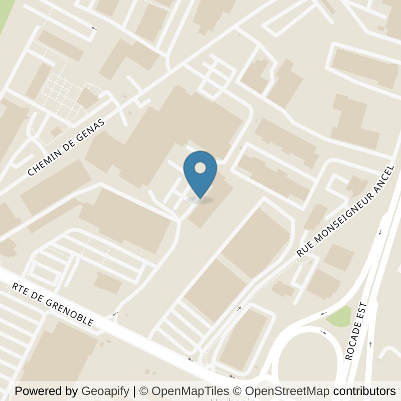 Map: location of Basic-Fit Saint-Priest Route de Grenoble 196 24/7 in Saint-Priest