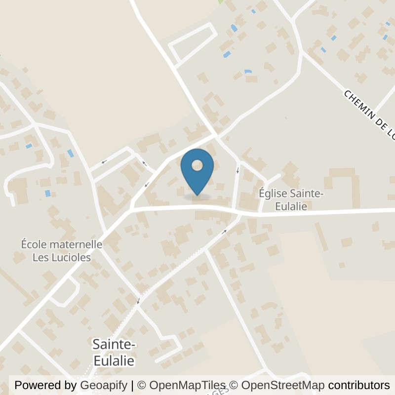 Map: location of Basic-Fit Sainte-Eulalie Lieu-Dit Biscaye Sortie 43 24/7 in Sainte-Eulalie