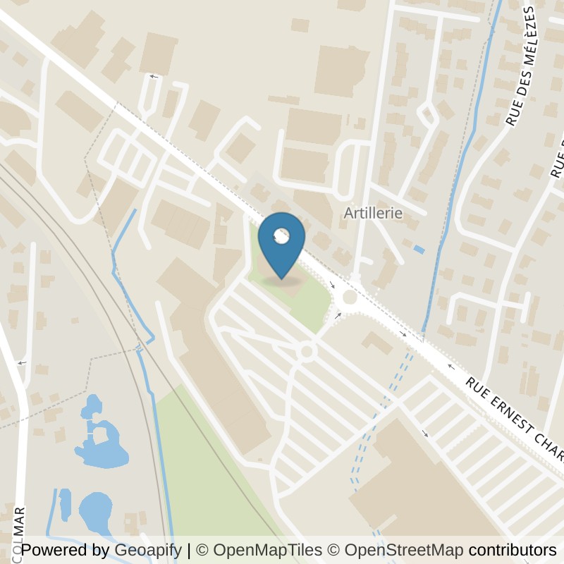 Map: location of Basic-Fit Sainte-Marguerite Rue Ernest Charlier in Sainte-Marguerite