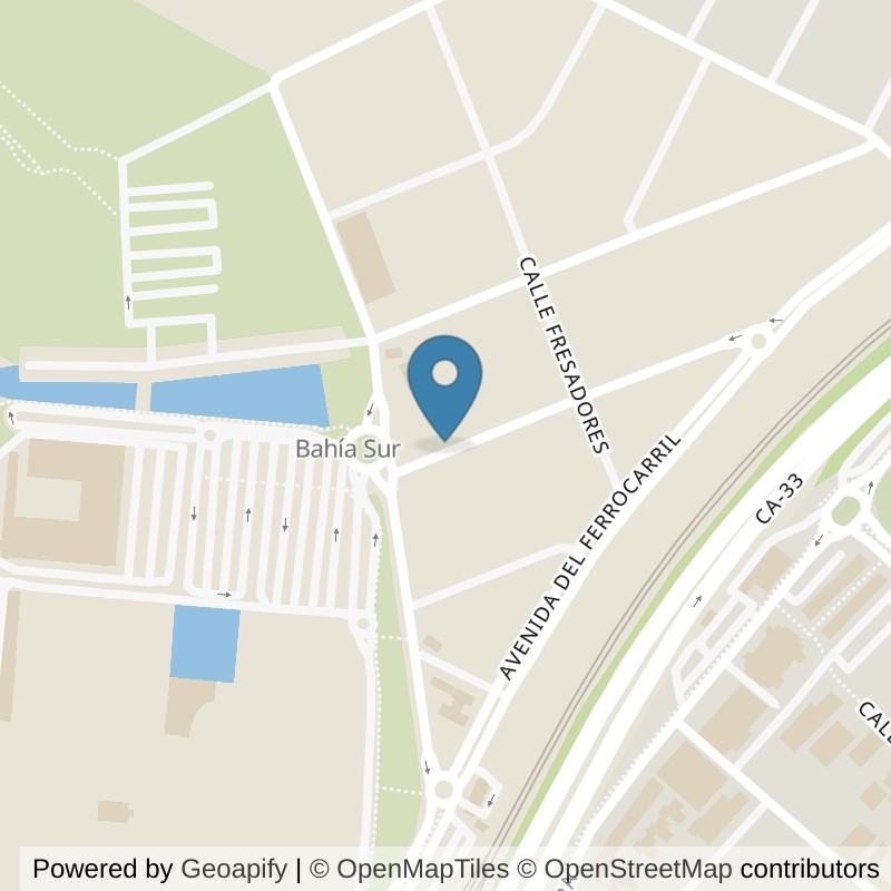 Map: location of Basic-Fit Calle Soldadores 22 San Fernando in San Fernando