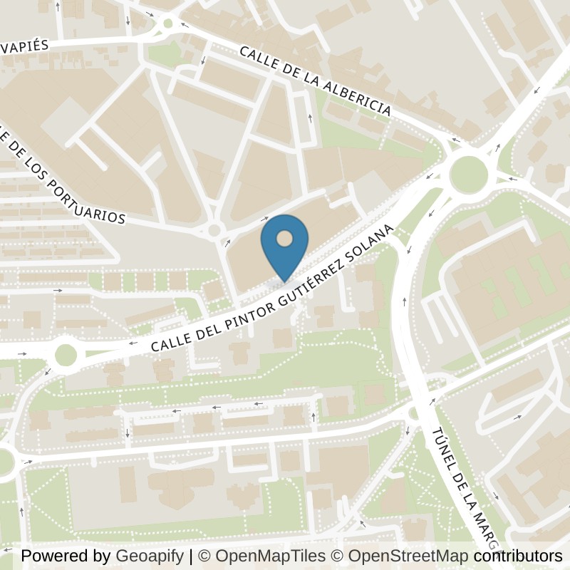 Map: location of Basic-Fit Jose Gutierrez Solana Santander in Santander