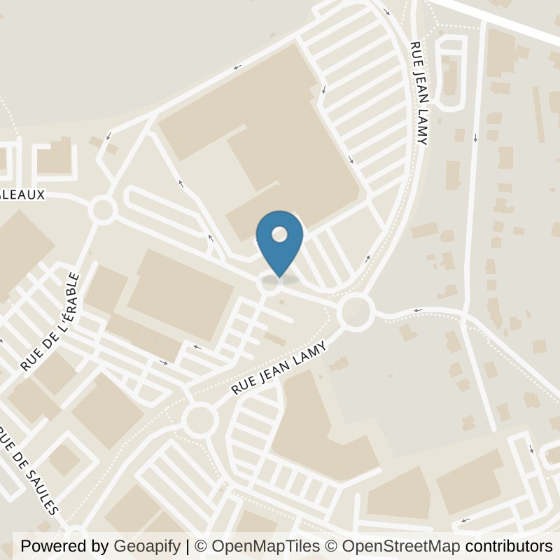 Map: location of Basic-Fit Sarreguemines Rue des Bouleaux in Sarreguemines