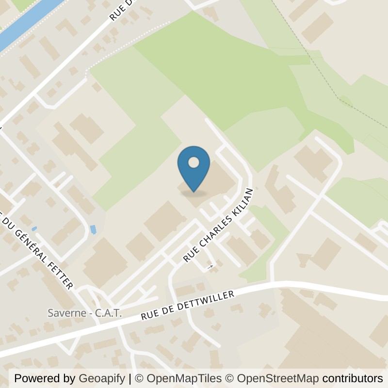 Map: location of Basic-Fit Saverne Rue Charles Killian 24/7 in Saverne