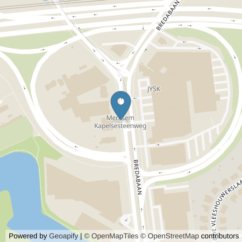 Map: location of Basic-Fit Schoten Bredabaan 24/7 in Schoten