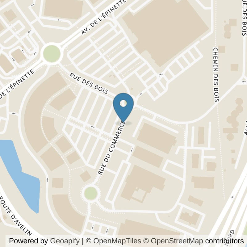 Map: location of Basic-Fit Seclin Rue du Commerce - Centre Commercial So Green in Seclin