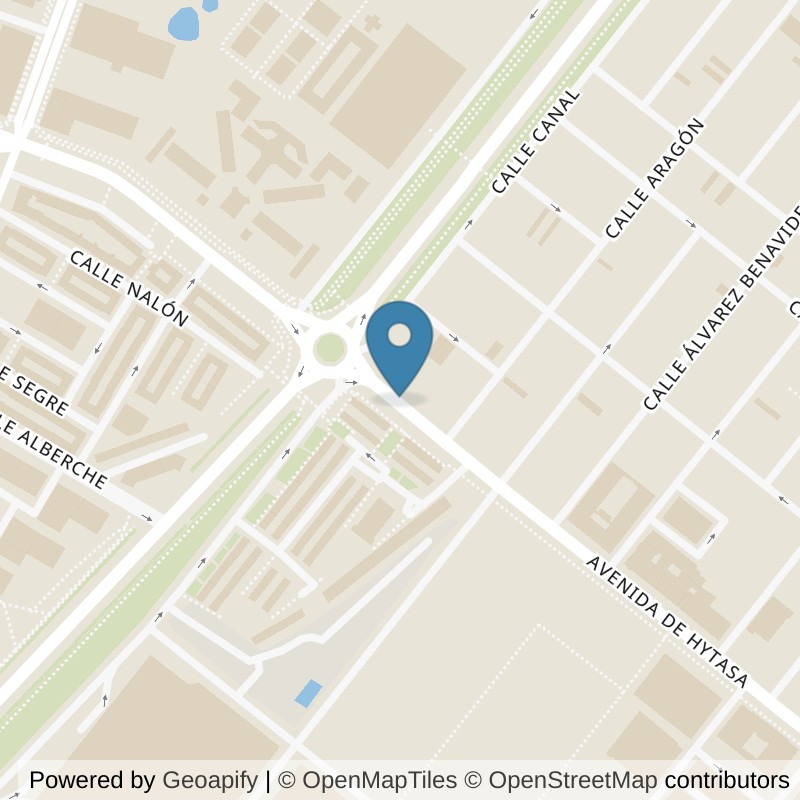 Map: location of Basic-Fit Avenida de Hytasa Sevilla in Sevilla