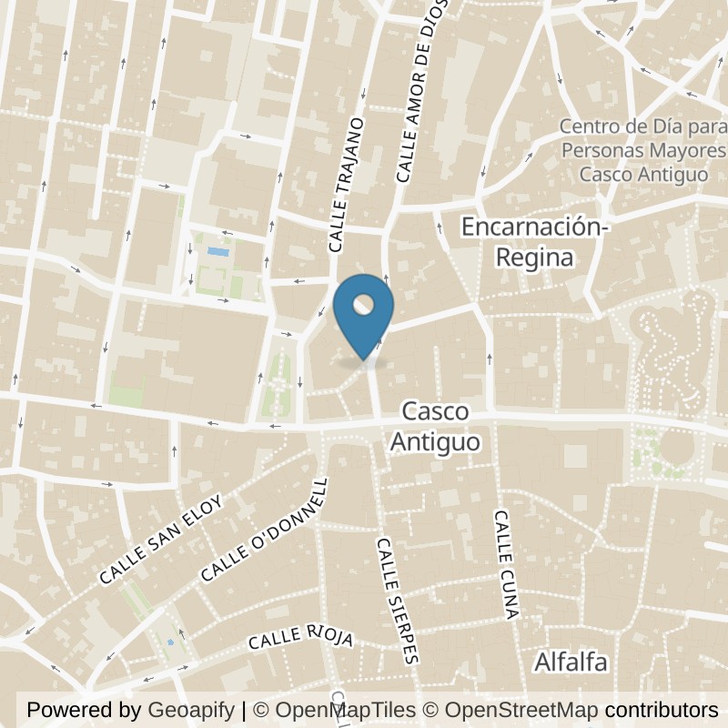 Map: location of Basic-Fit Calle Tarifa Sevilla in Sevilla