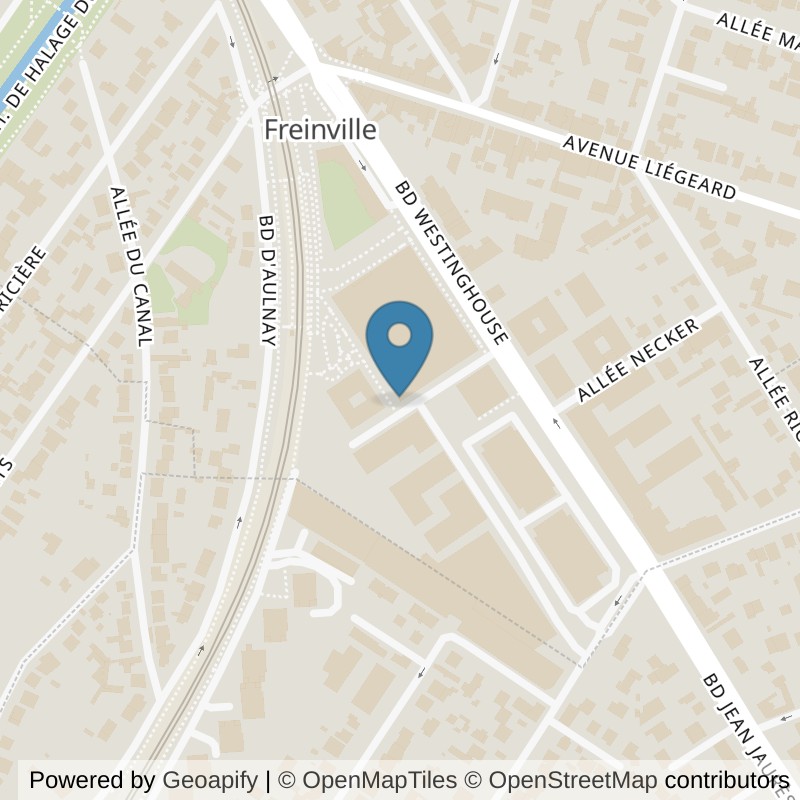 Map: location of Basic-Fit Sevran Rue Naomi Parker Fraley in Sevran