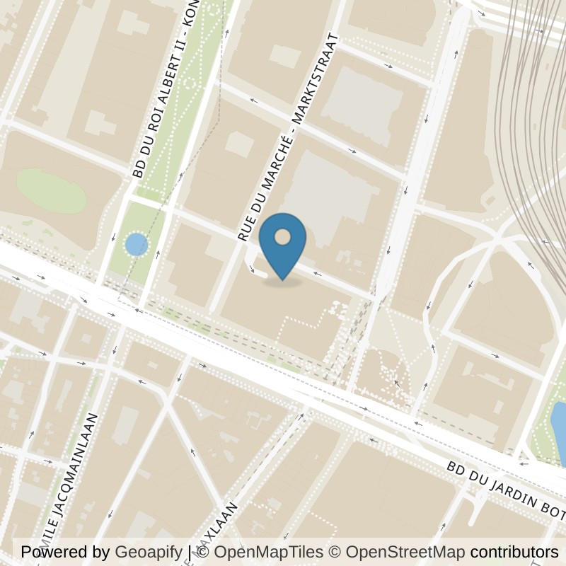 Map: location of Basic-Fit Brussels Saint-Josse Rogier 24/7 in Sint-Jose-Ten-Noode