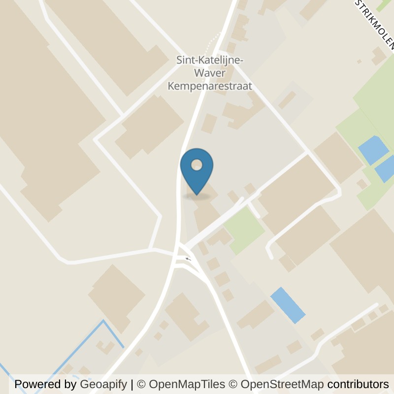 Map: location of Basic-Fit Sint-Katelijne-Waver 24/7 in Sint-Katelijne-Waver