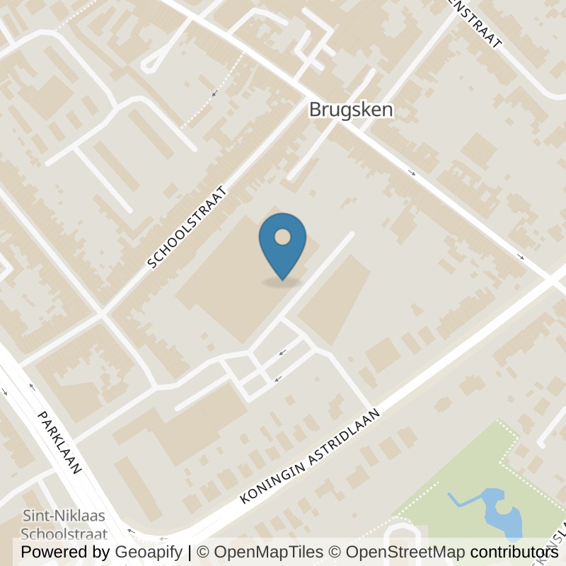 Map: location of Basic-Fit Sint-Niklaas August de Boeckstraat 24/7 in Sint-Niklaas