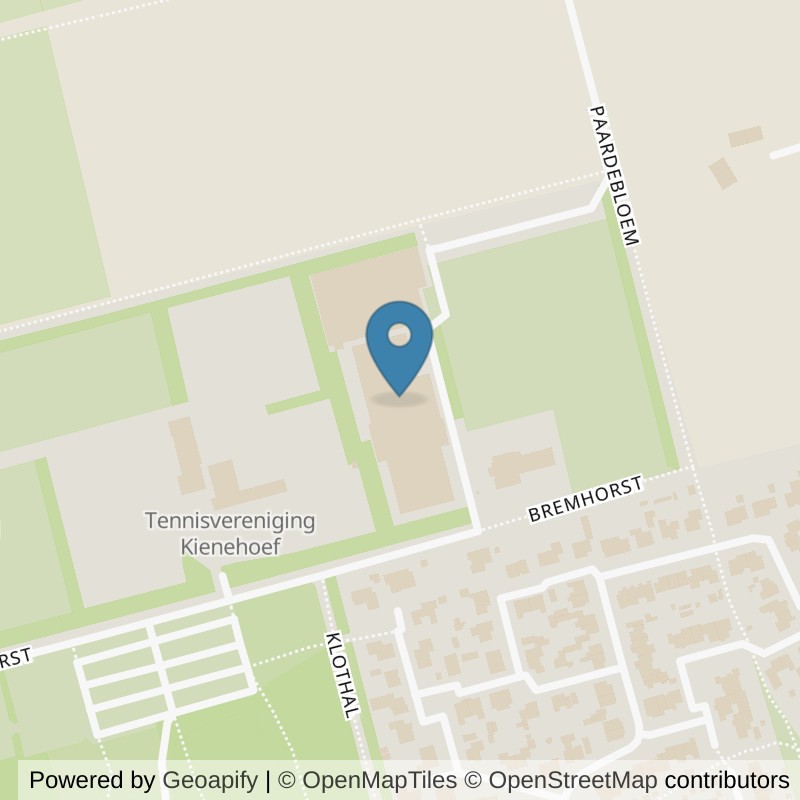 Map: location of Basic-Fit Sint Oedenrode Bremhorst 24/7 in Sint Oedenrode
