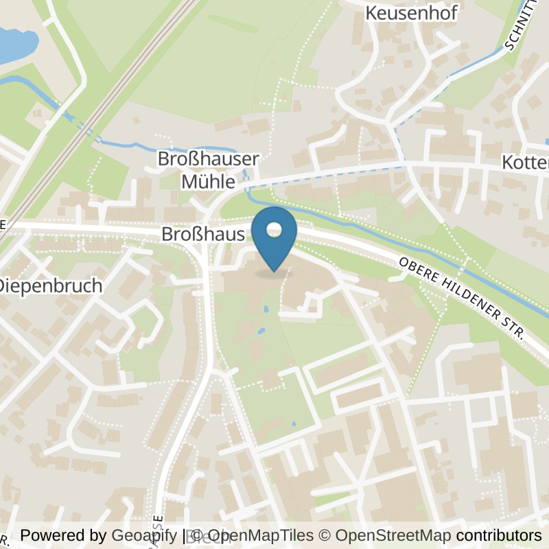 Map: location of Basic-Fit Solingen-Brosshauser-Str-28 in Solingen