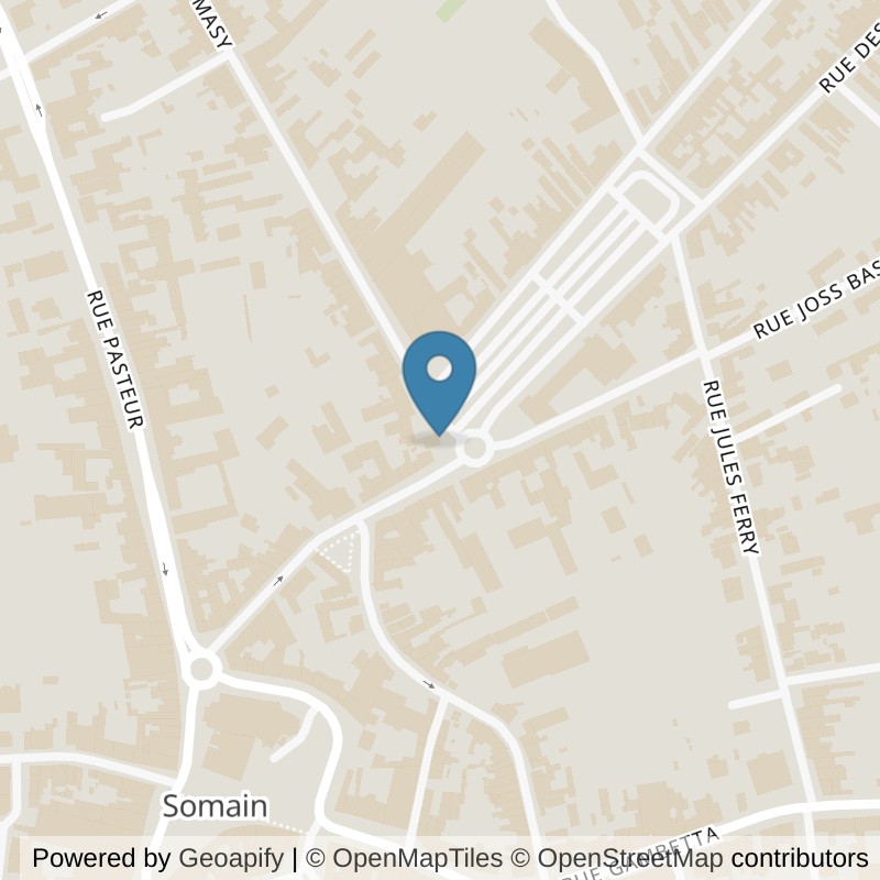 Map: location of Basic-Fit Somain Place Victor Hugo in Somain