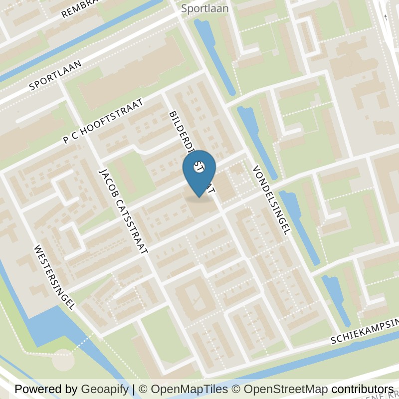 Map: location of Basic-Fit Spijkenisse A.M. de Jongstraat 24/7 in Spijkenisse