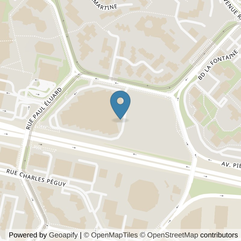 Map: location of Basic-Fit Strasbourg Rue Alexandre Dumas in Strasbourg