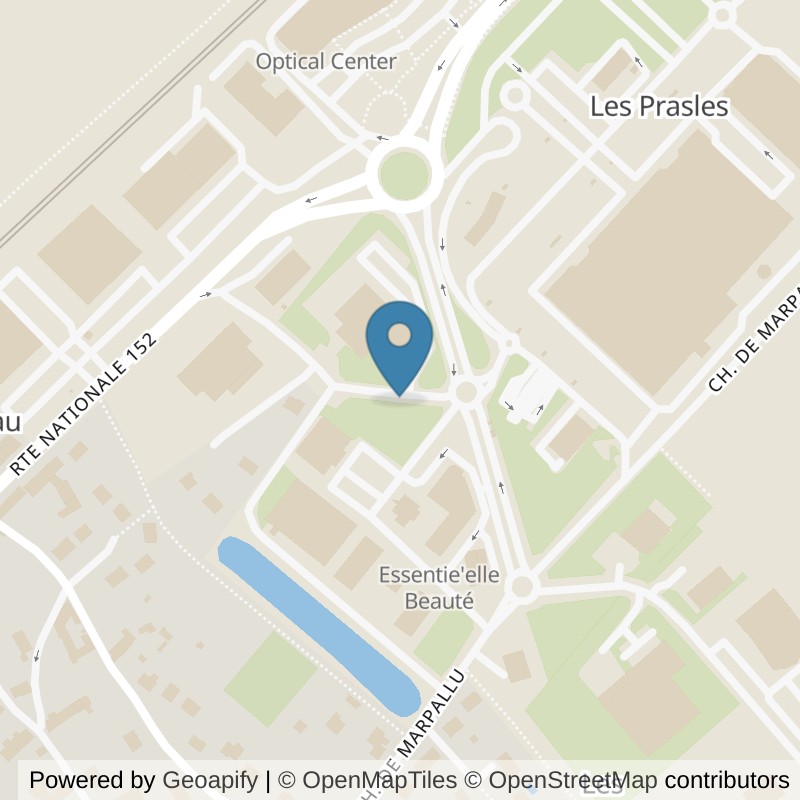 Map: location of Basic-Fit Tavers Impasse des Grattelievres 2 in Tavers