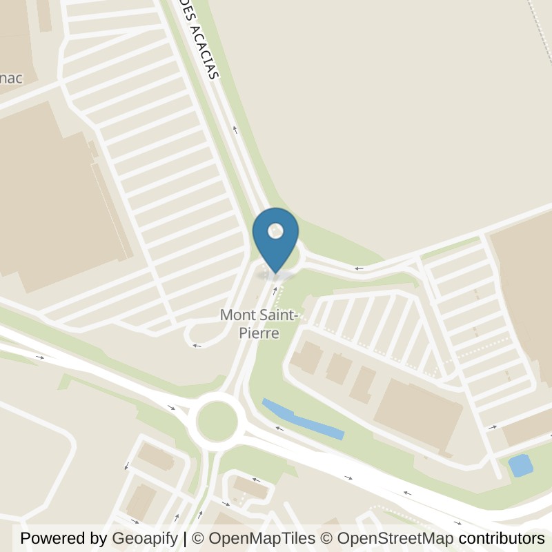 Map: location of Basic-Fit Thillois Rue des Acacias 24/7 in Thillois