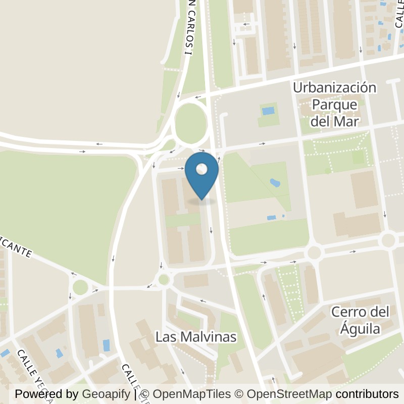 Map: location of Basic-Fit Calle Puerta del Mar 3 Torre del Mar in Torre del Mar
