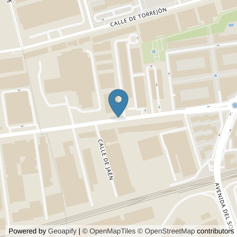 Map: location of Basic-Fit Avda. de la Constitucion Torrejon de Ardoz in Torrejon de Ardoz